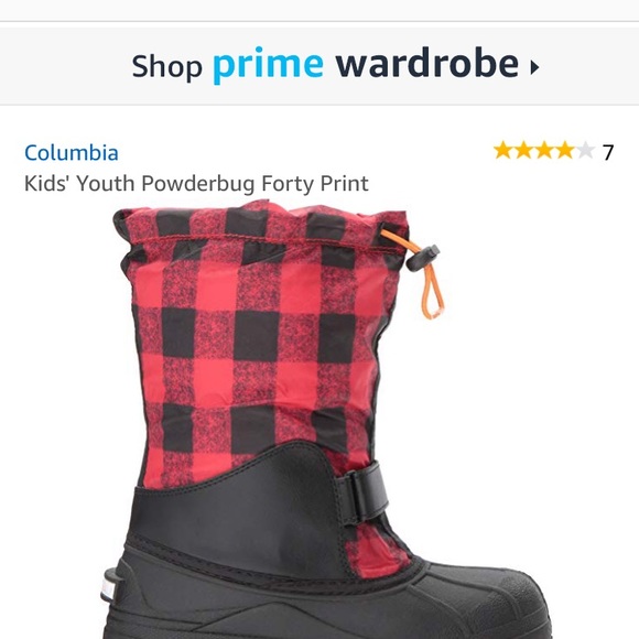 Columbia Kids Snow Boots NEW W/ TAGS IN BOX - Picture 6 of 7